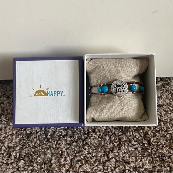 Hello Happy Jewelry - "Choose Joy" Beaded Bracelet
